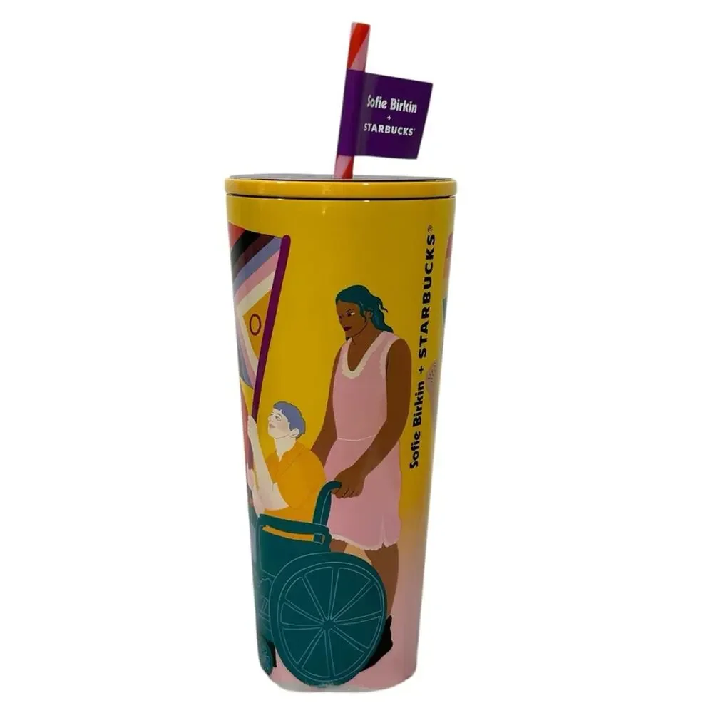 Starbucks Sofie Birkin Pride Tumbler 24oz NWT Summer 2024